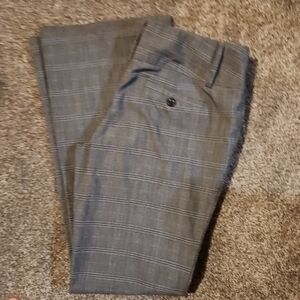 No boundaries dress pants, sz 9. Black and blue plaid.